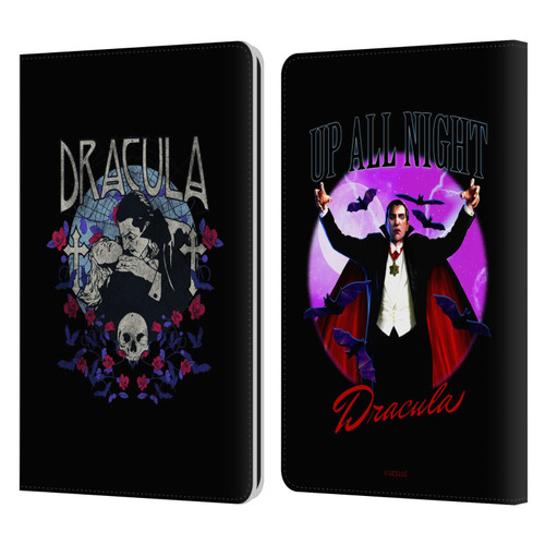 Universal Monsters Dracula Bite Leather Book Wallet Case Cover For Amazon Kindle Paperwhite 1 / 2 / 3