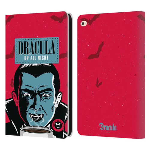 Universal Monsters Dracula Up All Night Leather Book Wallet Case Cover For Apple iPad Air 2 (2014)