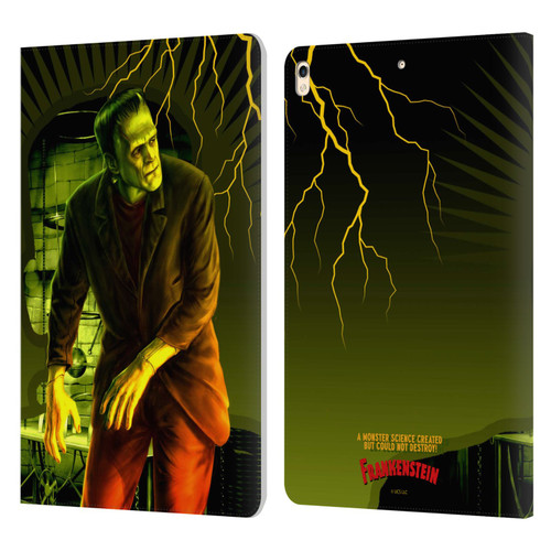 Universal Monsters Frankenstein Yellow Leather Book Wallet Case Cover For Apple iPad Pro 10.5 (2017)
