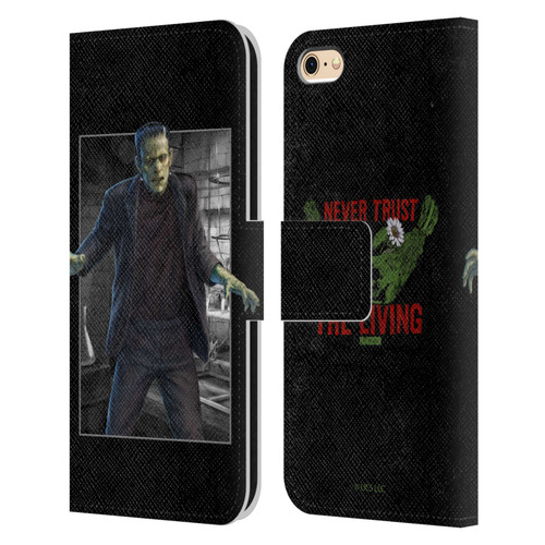 Universal Monsters Frankenstein Frame Leather Book Wallet Case Cover For Apple iPhone 6 / iPhone 6s