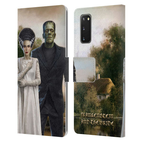 Universal Monsters Frankenstein Photo Leather Book Wallet Case Cover For Samsung Galaxy S20 / S20 5G