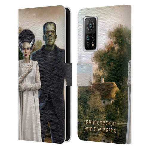 Universal Monsters Frankenstein Photo Leather Book Wallet Case Cover For Xiaomi Mi 10T 5G