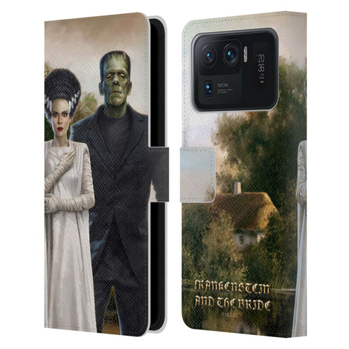 Universal Monsters Frankenstein Photo Leather Book Wallet Case Cover For Xiaomi Mi 11 Ultra