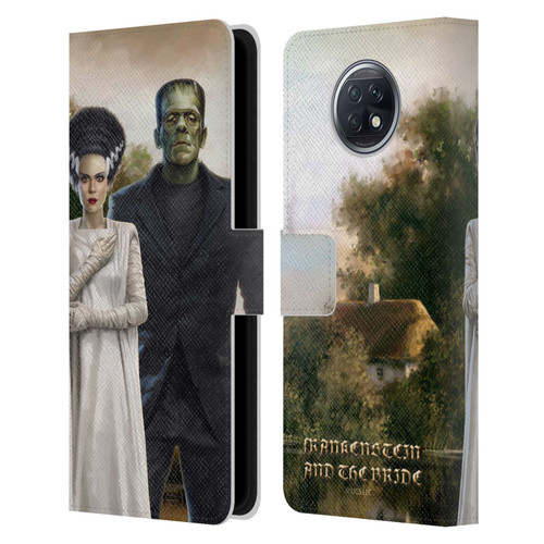 Universal Monsters Frankenstein Photo Leather Book Wallet Case Cover For Xiaomi Redmi Note 9T 5G