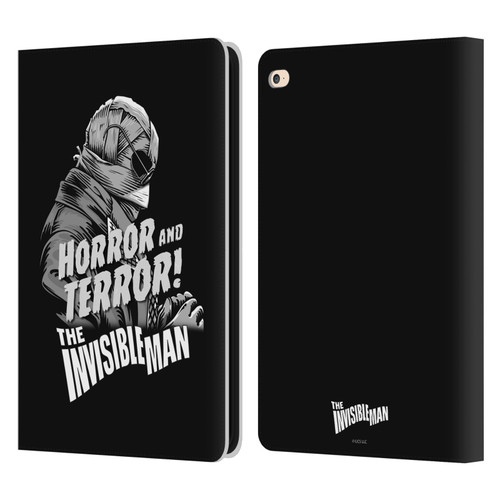 Universal Monsters The Invisible Man Horror And Terror Leather Book Wallet Case Cover For Apple iPad Air 2 (2014)