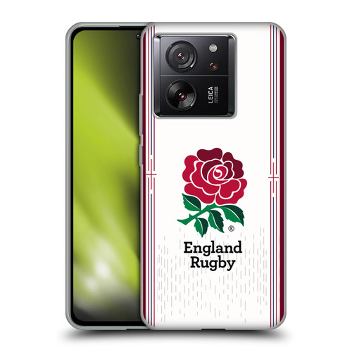 England Rugby Union 2023/24 Crest Kit Home Soft Gel Case for Xiaomi 13T 5G / 13T Pro 5G