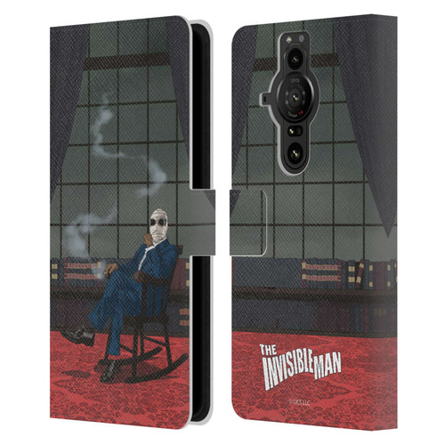 Universal Monsters The Invisible Man Key Art Leather Book Wallet Case Cover For Sony Xperia Pro-I