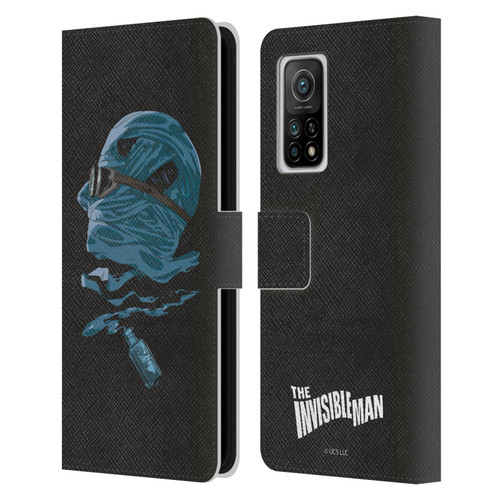 Universal Monsters The Invisible Man Blue Leather Book Wallet Case Cover For Xiaomi Mi 10T 5G