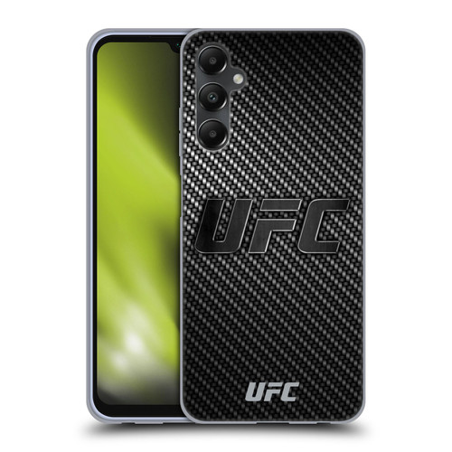 UFC Logo Carbon Fiber Soft Gel Case for Samsung Galaxy A05s