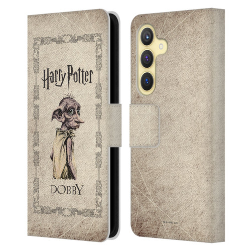 Harry Potter Chamber Of Secrets II Dobby House Elf Creature Leather Book Wallet Case Cover For Samsung Galaxy S24 5G