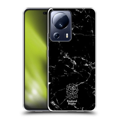 England Rugby Union Marble Black Soft Gel Case for Xiaomi 13 Lite 5G