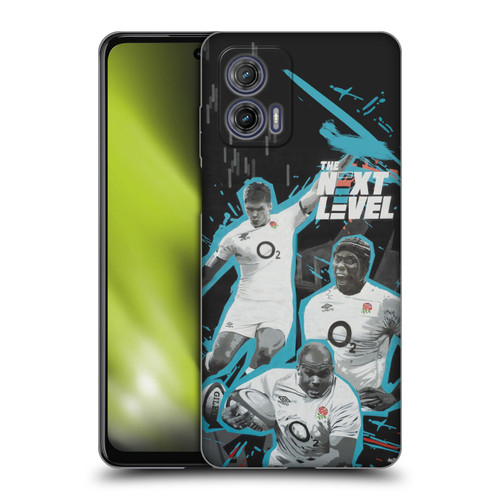 England Rugby Union Mural Next Level Soft Gel Case for Motorola Moto G73 5G