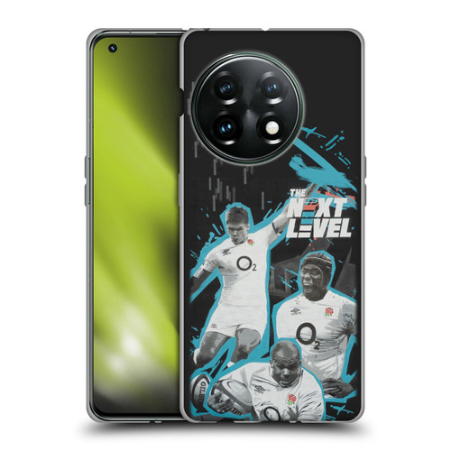 England Rugby Union Mural Next Level Soft Gel Case for OnePlus 11 5G