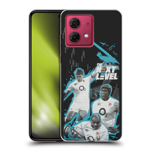 England Rugby Union Mural Next Level Soft Gel Case for Motorola Moto G84 5G