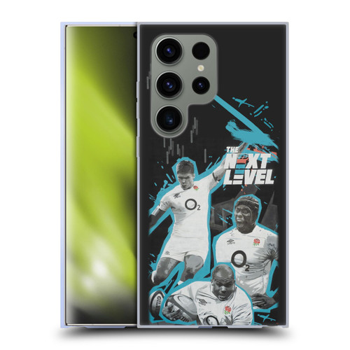 England Rugby Union Mural Next Level Soft Gel Case for Samsung Galaxy S24 Ultra 5G