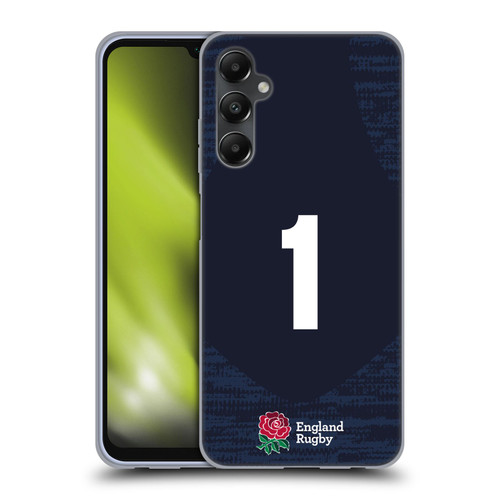 England Rugby Union 2020/21 Players Away Kit Position 1 Soft Gel Case for Samsung Galaxy A05s