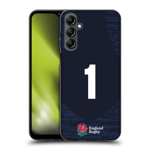 England Rugby Union 2020/21 Players Away Kit Position 1 Soft Gel Case for Samsung Galaxy M14 5G