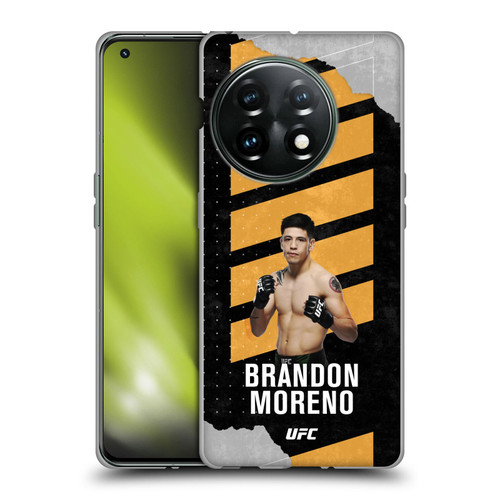 UFC Brandon Moreno Fight Card Soft Gel Case for OnePlus 11 5G
