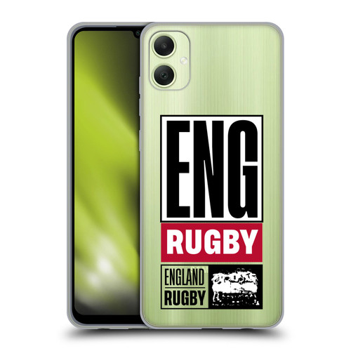 England Rugby Union RED ROSE Eng Rugby Logo Soft Gel Case for Samsung Galaxy A05