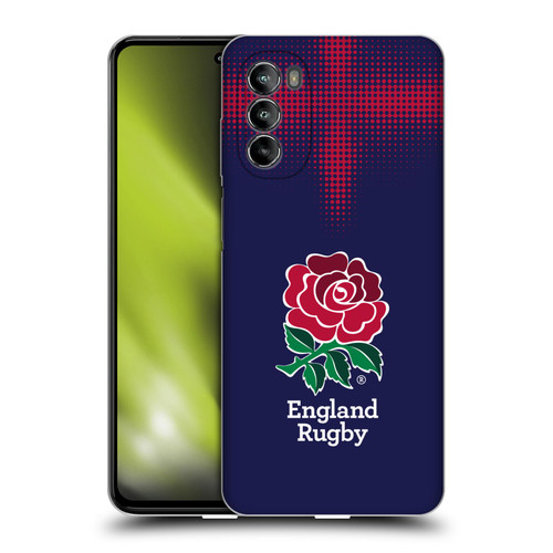 England Rugby Union 2016/17 The Rose Alternate Kit Soft Gel Case for Motorola Moto G82 5G