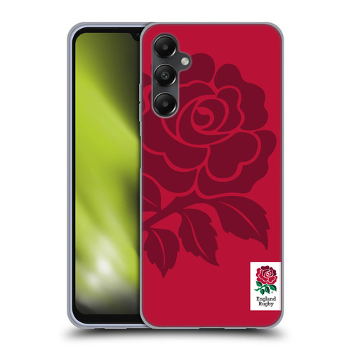 England Rugby Union 2016/17 The Rose Mono Rose Soft Gel Case for Samsung Galaxy A05s