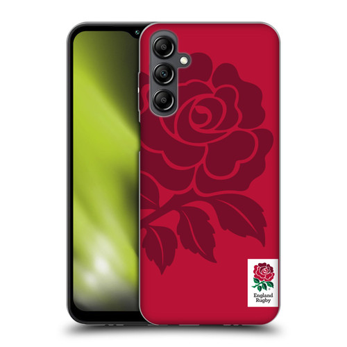England Rugby Union 2016/17 The Rose Mono Rose Soft Gel Case for Samsung Galaxy M14 5G