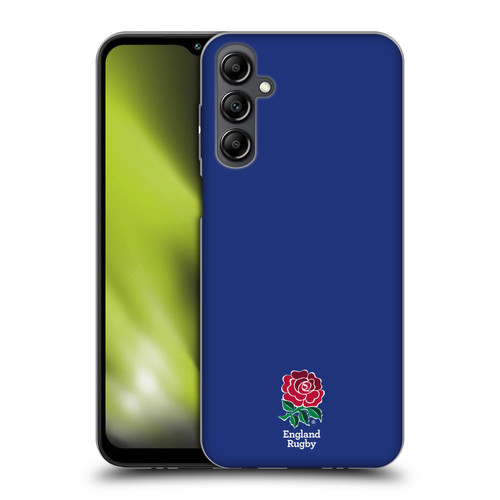 England Rugby Union 2016/17 The Rose Plain Navy Soft Gel Case for Samsung Galaxy M14 5G