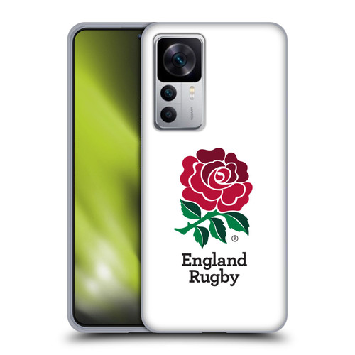 England Rugby Union 2016/17 The Rose Home Kit Soft Gel Case for Xiaomi 12T 5G / 12T Pro 5G / Redmi K50 Ultra 5G