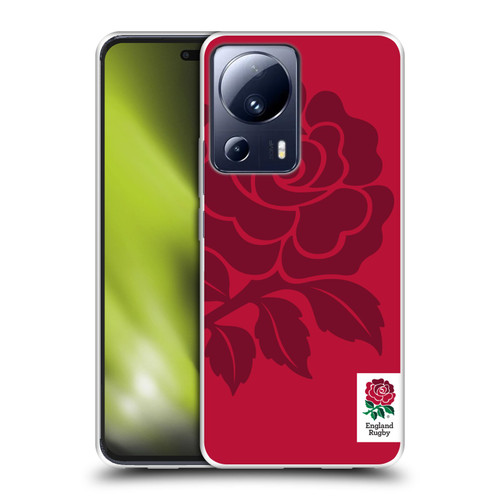 England Rugby Union 2016/17 The Rose Mono Rose Soft Gel Case for Xiaomi 13 Lite 5G
