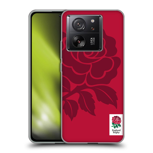 England Rugby Union 2016/17 The Rose Mono Rose Soft Gel Case for Xiaomi 13T 5G / 13T Pro 5G