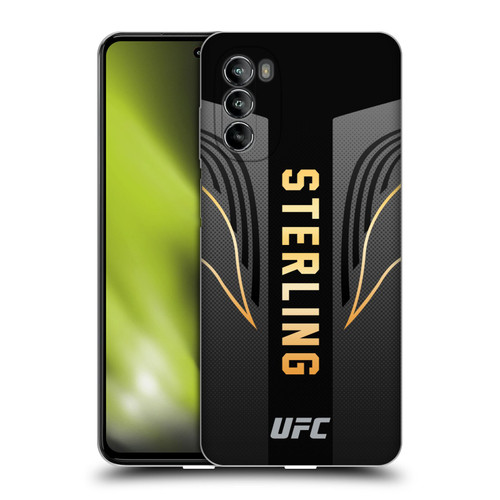 UFC Aljamain Sterling Fighter Kit Soft Gel Case for Motorola Moto G82 5G