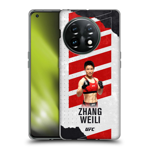 UFC Zhang Weili Fight Card Soft Gel Case for OnePlus 11 5G
