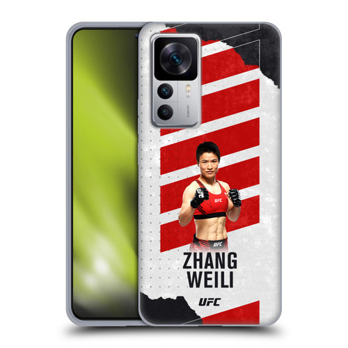 UFC Zhang Weili Fight Card Soft Gel Case for Xiaomi 12T 5G / 12T Pro 5G / Redmi K50 Ultra 5G
