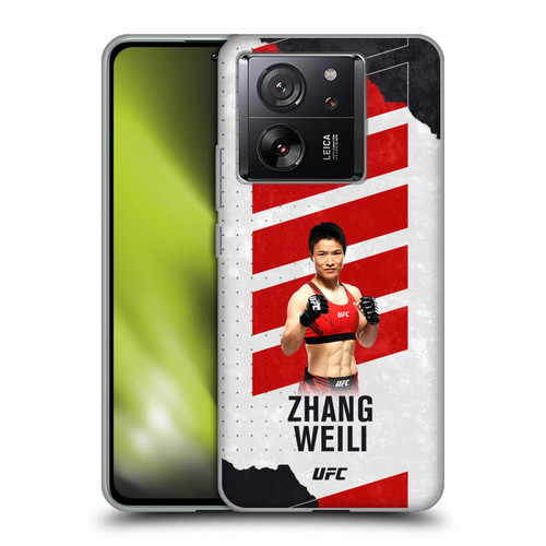 UFC Zhang Weili Fight Card Soft Gel Case for Xiaomi 13T 5G / 13T Pro 5G
