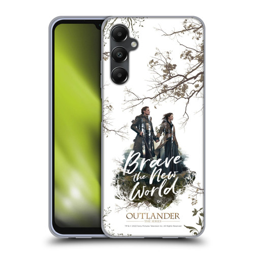 Outlander Composed Graphics Brave The New World Soft Gel Case for Samsung Galaxy A05s