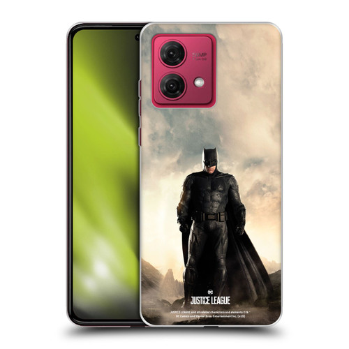 Justice League Movie Character Posters Batman Soft Gel Case for Motorola Moto G84 5G