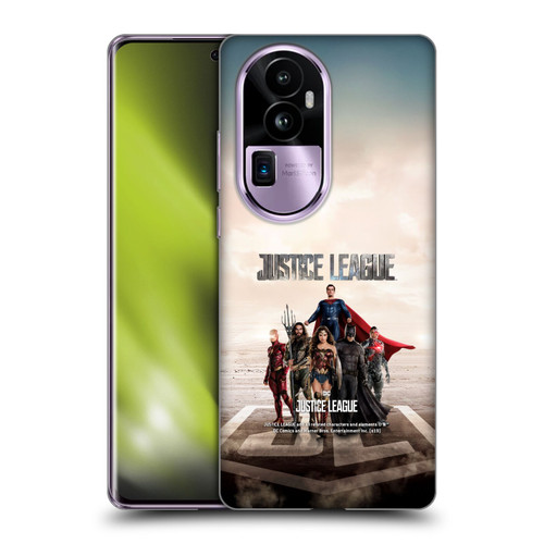 Justice League Movie Character Posters Group Soft Gel Case for OPPO Reno10 Pro+