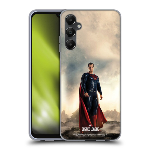 Justice League Movie Character Posters Superman Soft Gel Case for Samsung Galaxy A05s