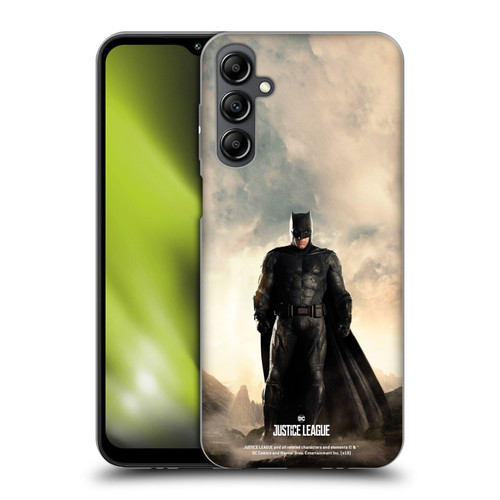Justice League Movie Character Posters Batman Soft Gel Case for Samsung Galaxy M14 5G