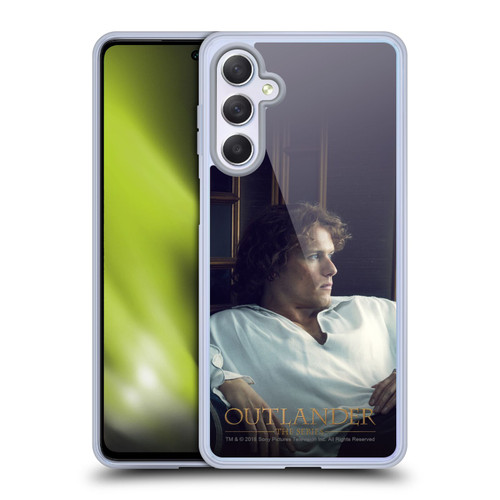 Outlander Characters Jamie White Shirt Soft Gel Case for Samsung Galaxy M54 5G