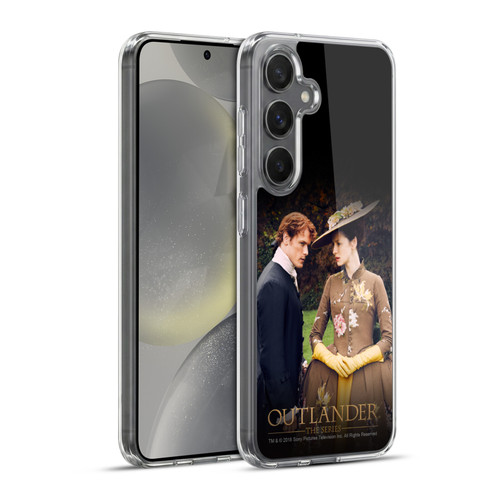 Outlander Characters Jamie And Claire Soft Gel Case for Samsung Galaxy S24+ 5G & MagSafe