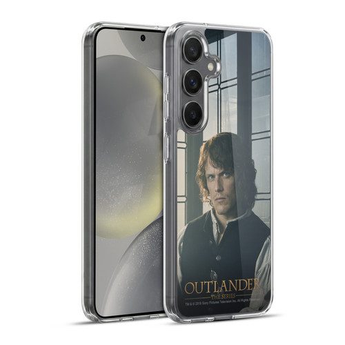 Outlander Characters Jamie Fraser Soft Gel Case for Samsung Galaxy S24+ 5G & MagSafe