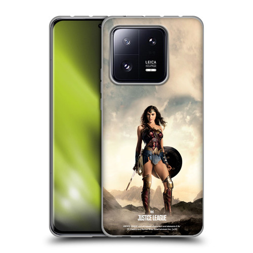 Justice League Movie Character Posters Wonder Woman Soft Gel Case for Xiaomi 13 Pro 5G