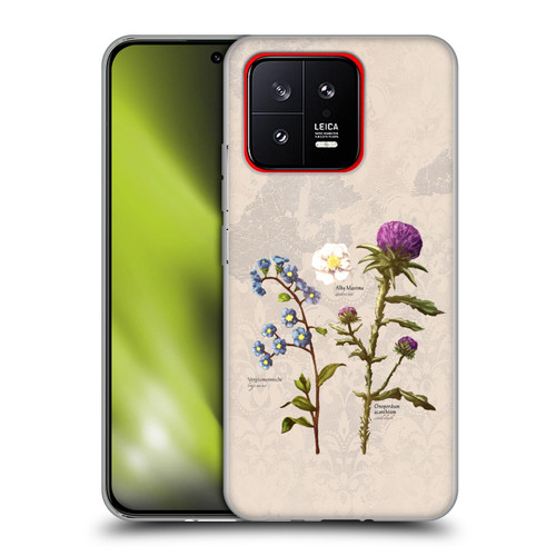 Outlander Graphics Flowers Soft Gel Case for Xiaomi 13 5G