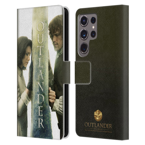 Outlander Key Art Season 3 Poster Leather Book Wallet Case Cover For Samsung Galaxy S24 Ultra 5G