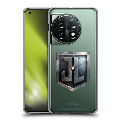 Justice League Movie Logos JL Badge Soft Gel Case for OnePlus 11 5G