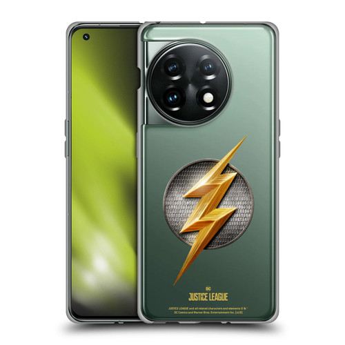 Justice League Movie Logos The Flash Soft Gel Case for OnePlus 11 5G