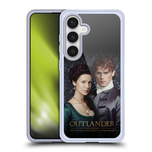 Outlander Portraits Claire & Jamie Soft Gel Case for Samsung Galaxy S24 5G