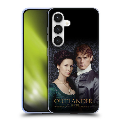 Outlander Portraits Claire & Jamie Soft Gel Case for Samsung Galaxy S24 5G