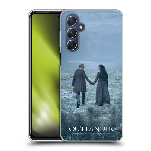 Outlander Season 6 Key Art Jamie And Claire Soft Gel Case for Samsung Galaxy M54 5G